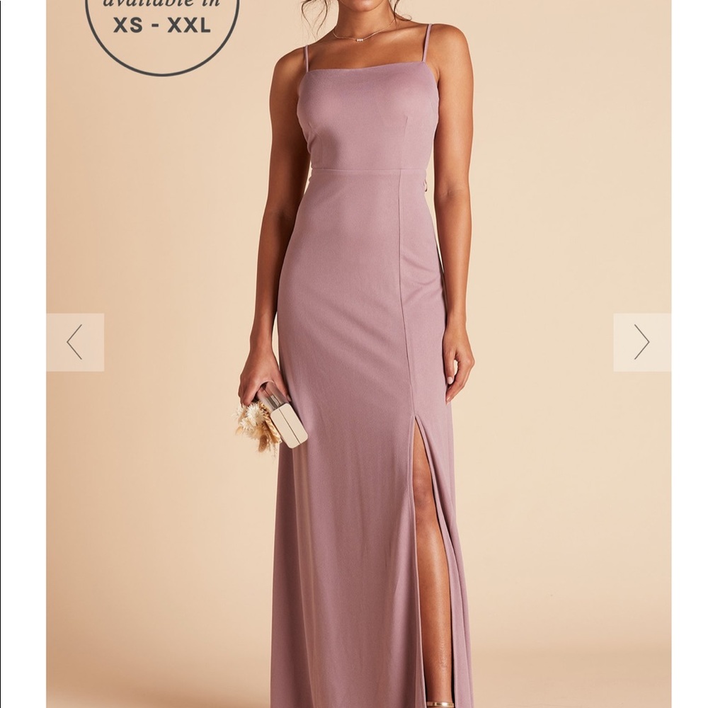 XS Birdy Grey Benny Dark Mauve Bridesmaid Dress